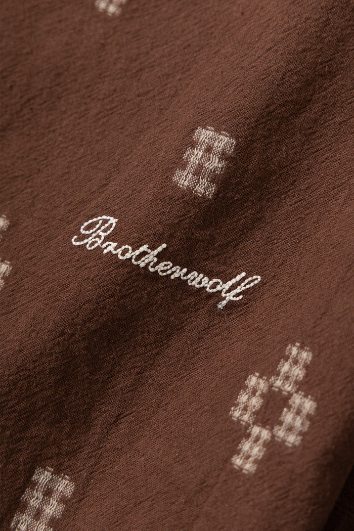 Brotherwolf - Kelp Long Sleeve Shirt - Brown