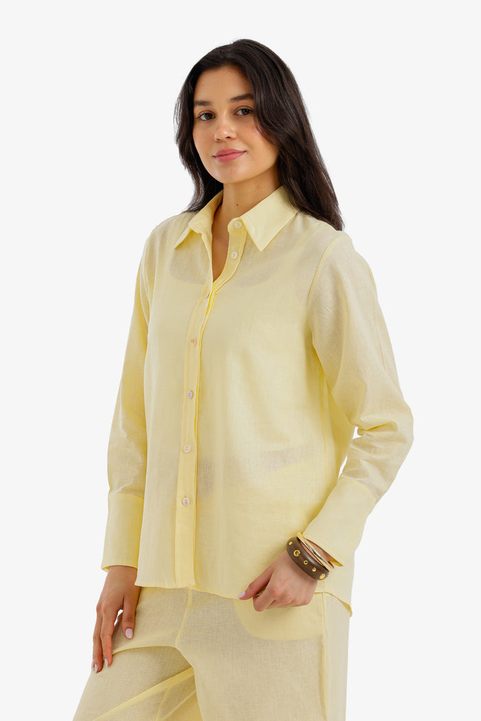 Button-Down Lounge Shirt