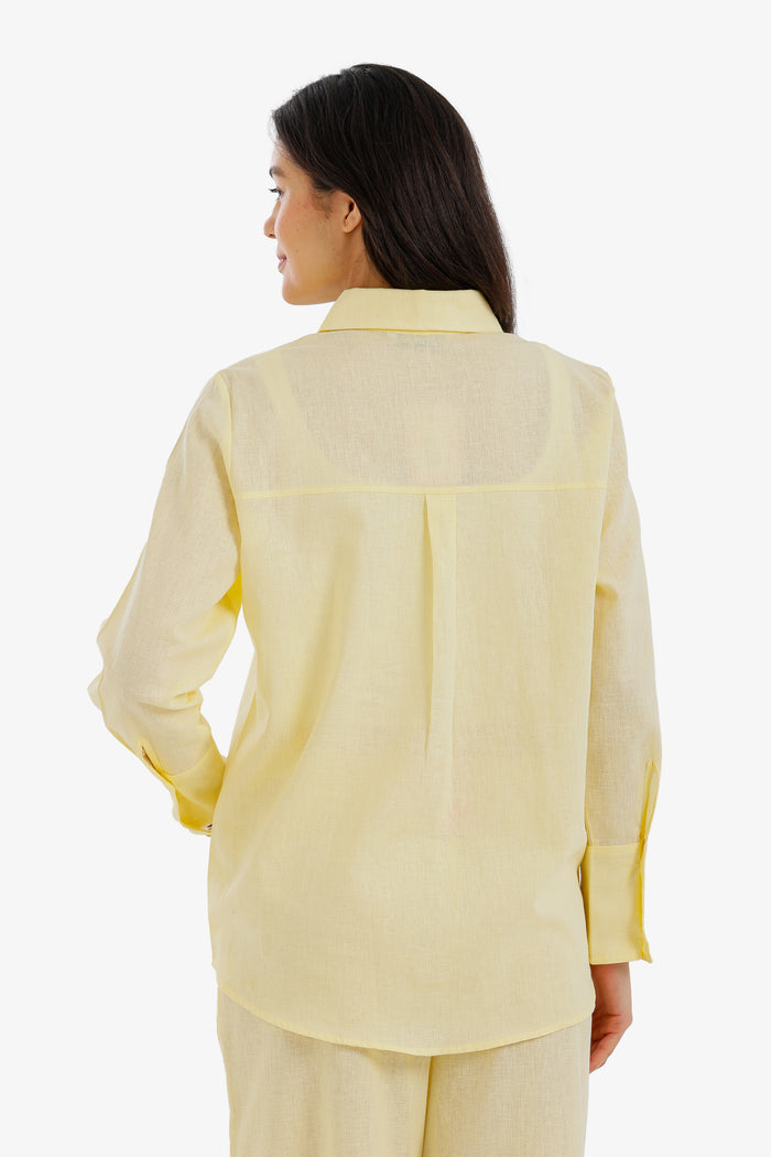 Button-Down Lounge Shirt