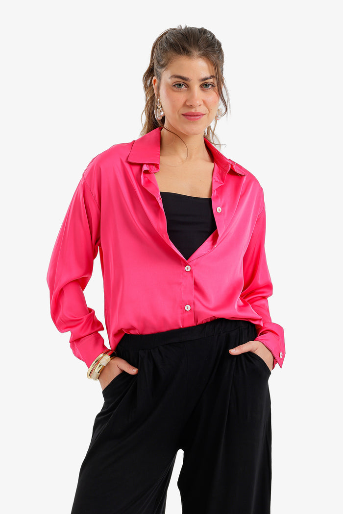 Fuchsia / S / Satin