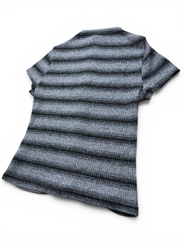 Button Up Ribbed Top
