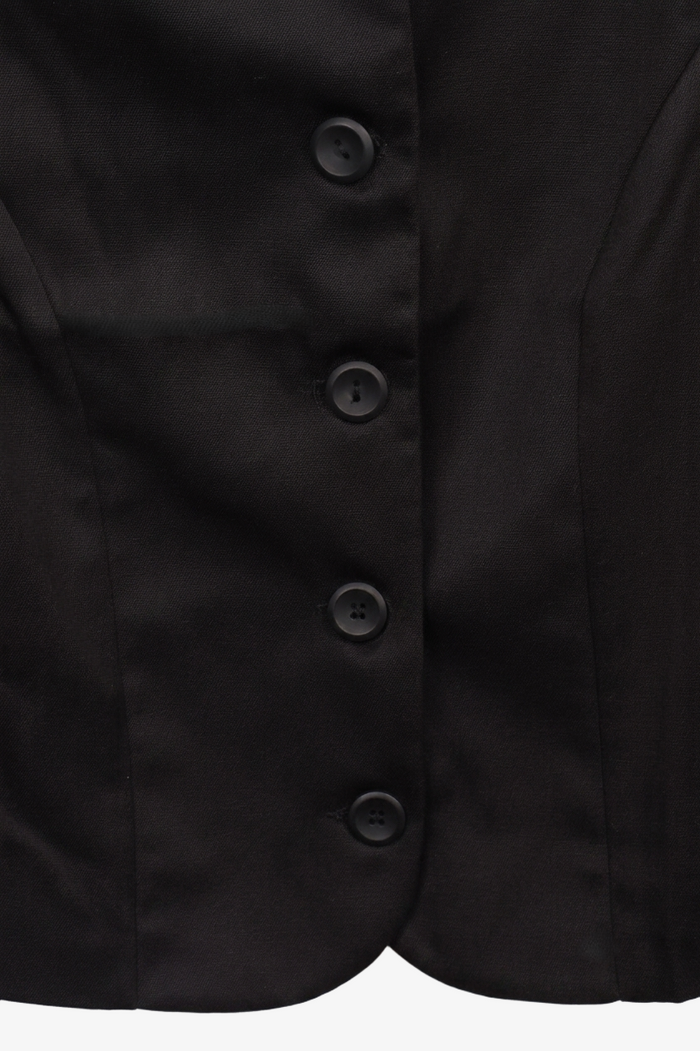 Button-Up Tailored Top