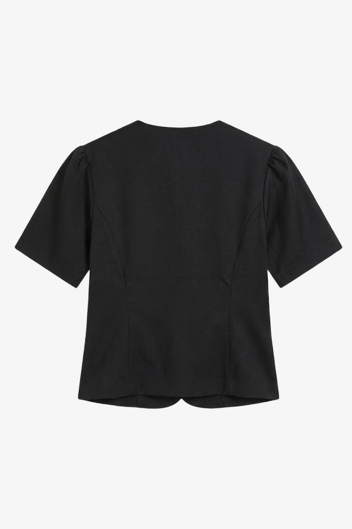 Button-Up Tailored Top