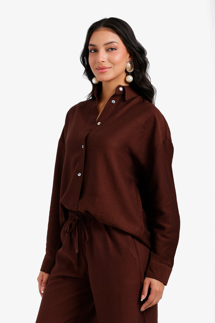 Buttoned Beach Shirt