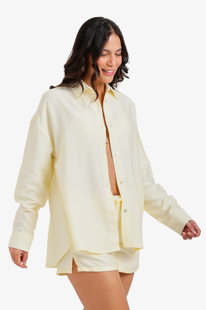 Buttoned Beach Shirt