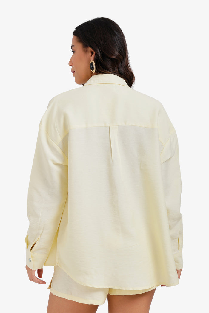 Buttoned Beach Shirt