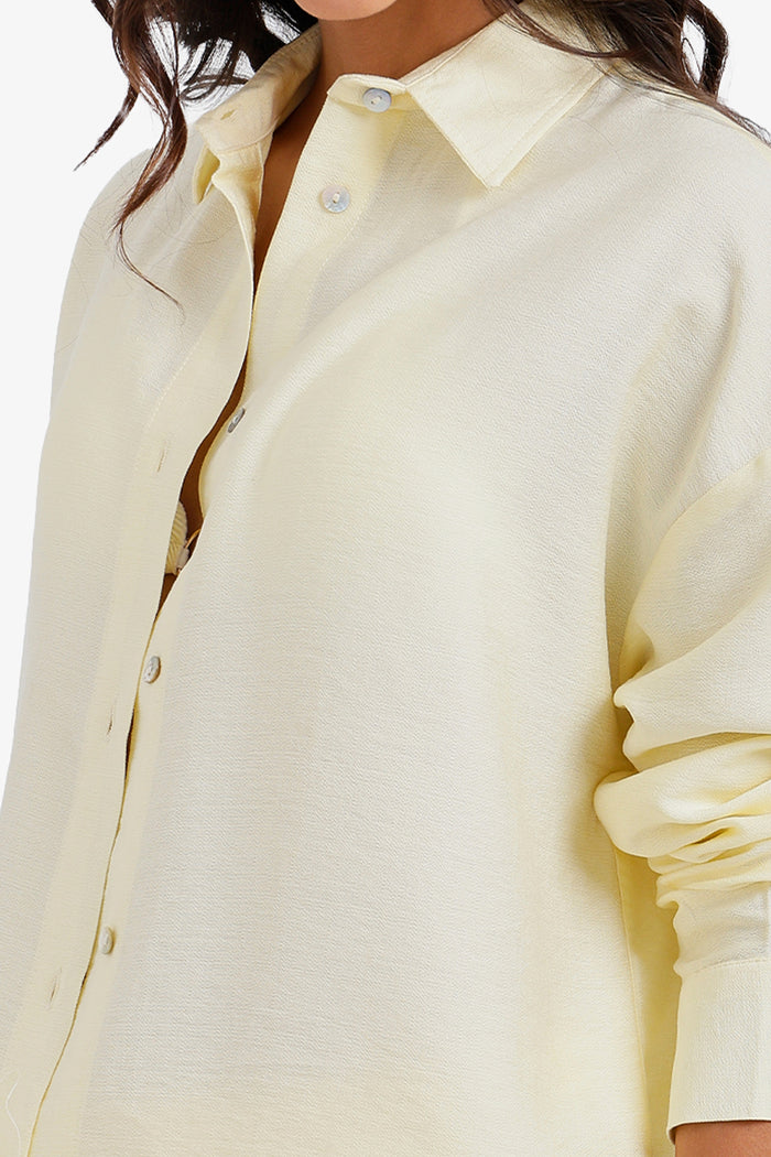 Buttoned Beach Shirt