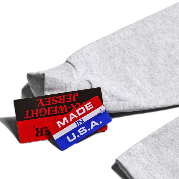 Camber USA - 305 Long Sleeve 8oz Tee - Ash Grey