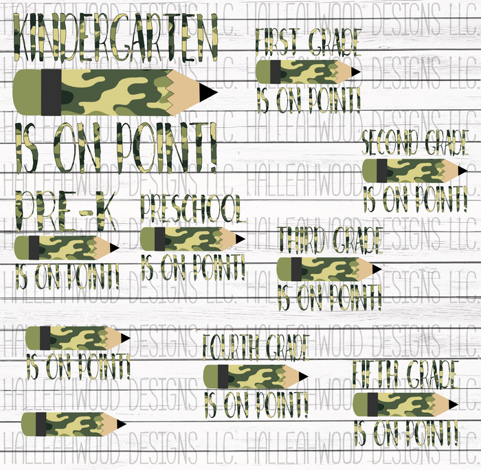 Camo On Point- BUNDLE