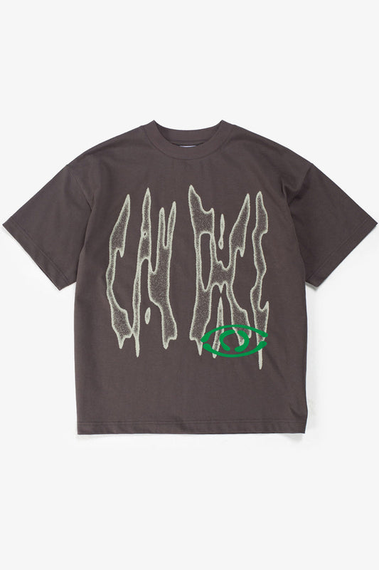 Candice - Razor Tee - Charcoal