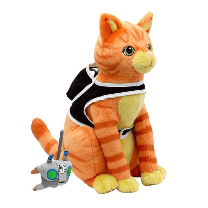 Cat and B-12 Plush Set