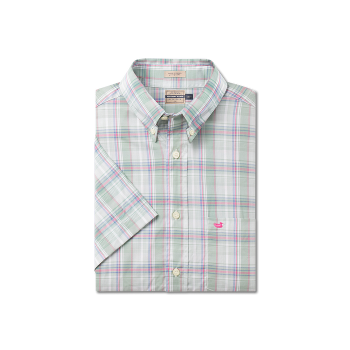Sage and Pink Plaid