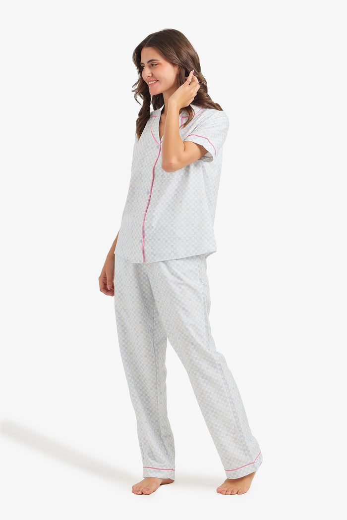 Checkered Classic Pyjama Set