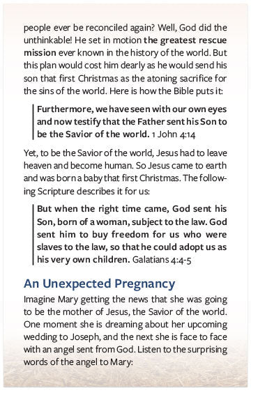 Christmas: Phase One of God’s Great Rescue Mission