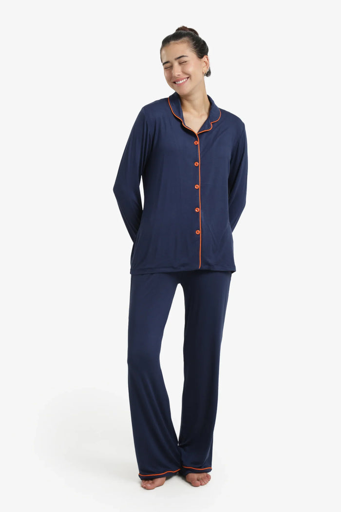 Classic Piped Pyjama Set
