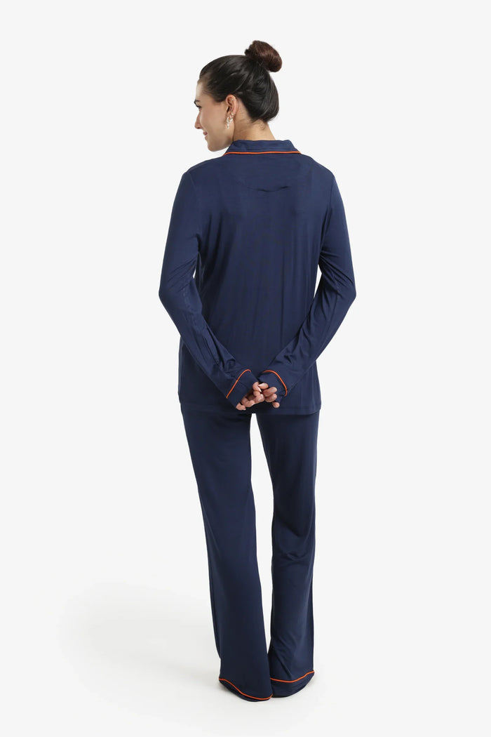 Classic Piped Pyjama Set