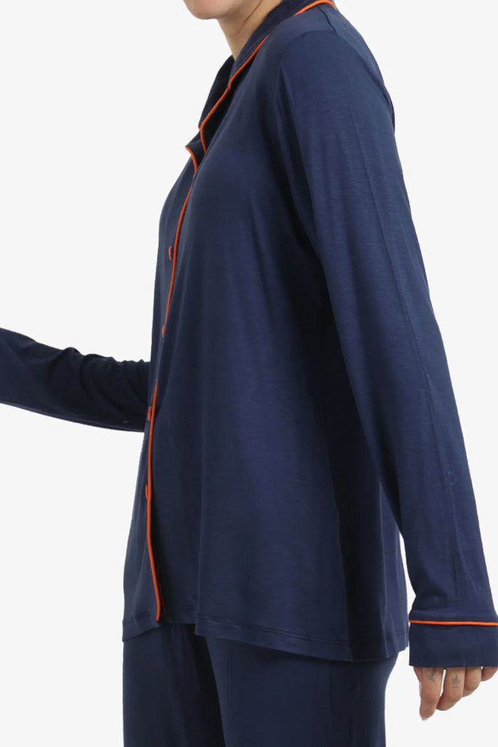 Classic Piped Pyjama Set