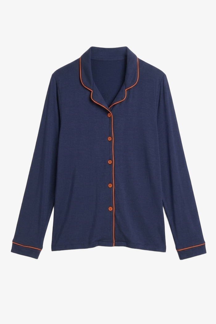 Classic Piped Pyjama Set