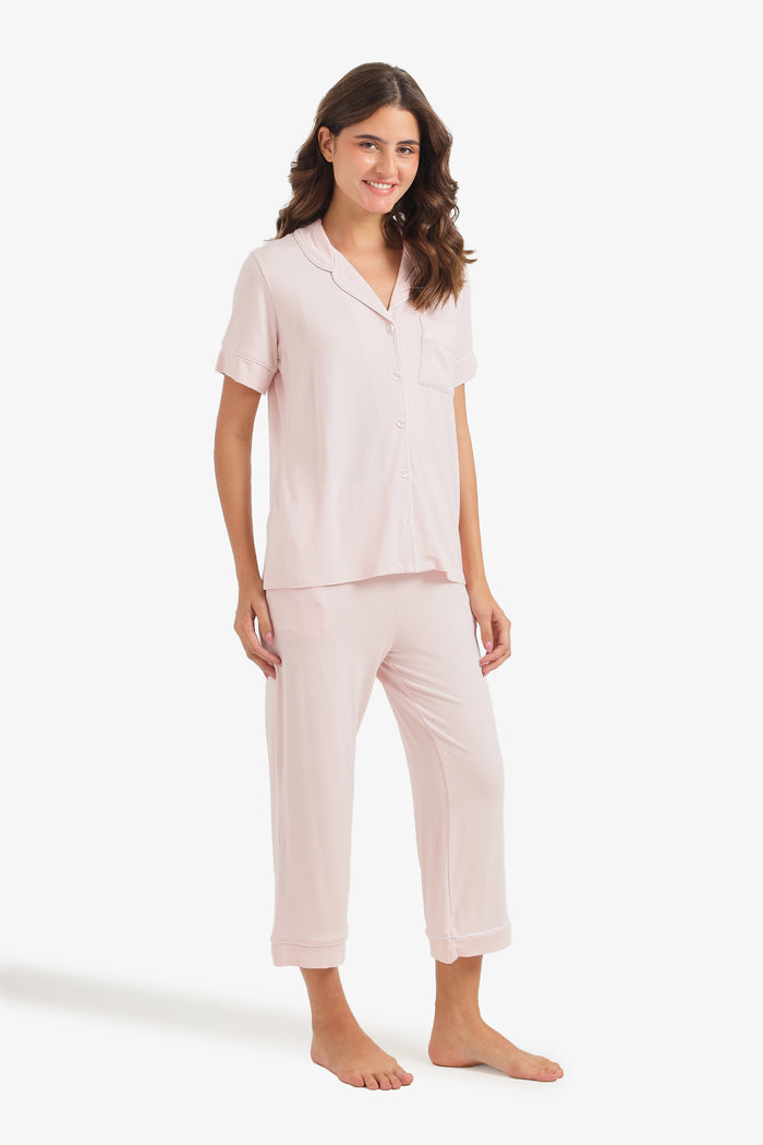 Classic Piping Pyjama Set