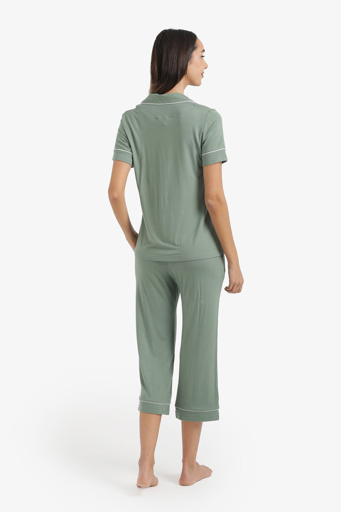 Classic Piping Pyjama Set