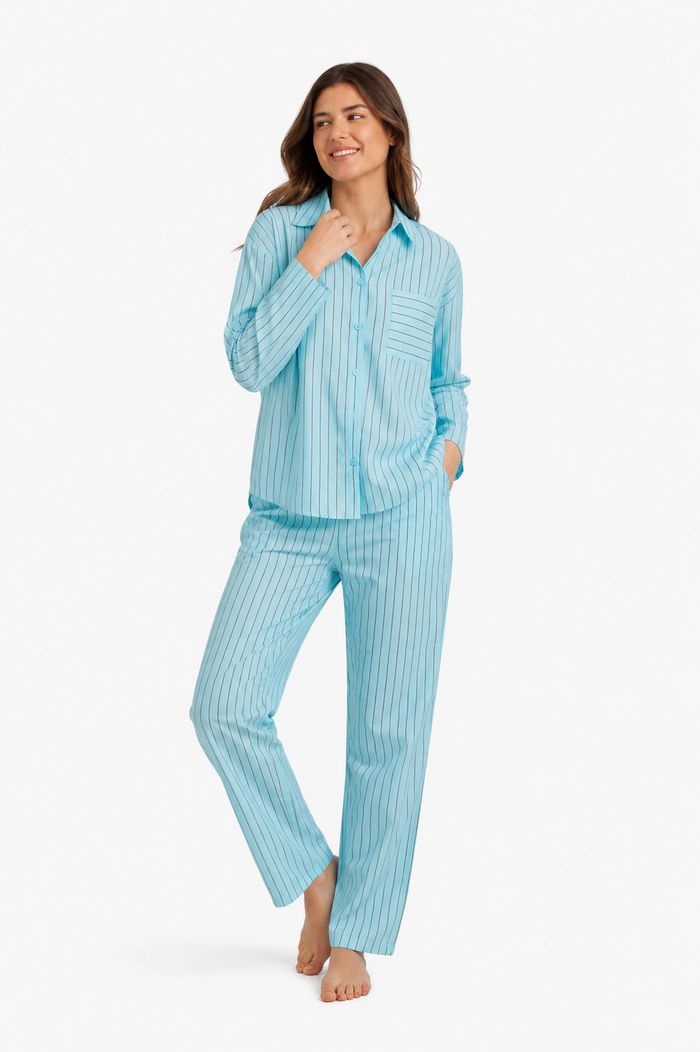 Classic Striped Pyjama Set