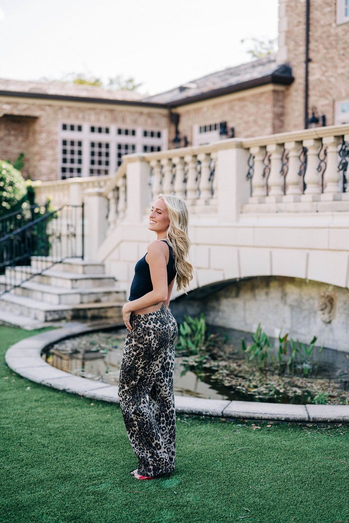 Clean Lines Cami  - Black FREE PEOPLE