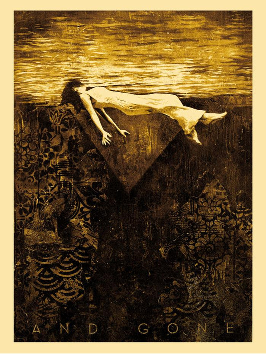 Clementine by Shepard Fairey, 18" x 24" Screen Print