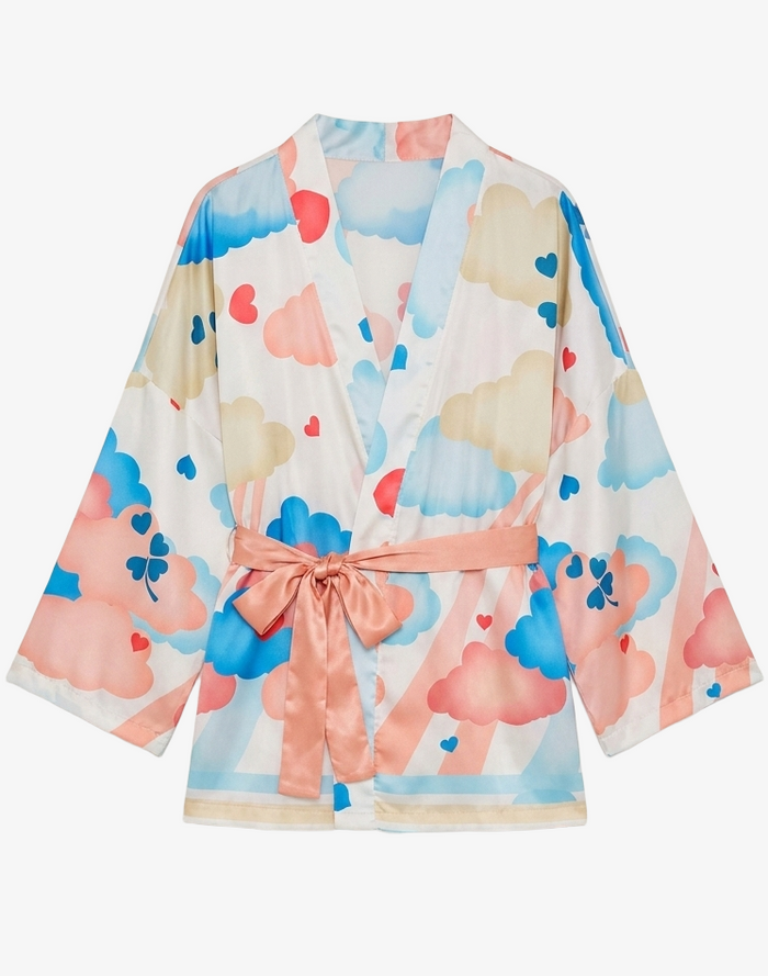 Cloud Print 3-Piece Pyjama