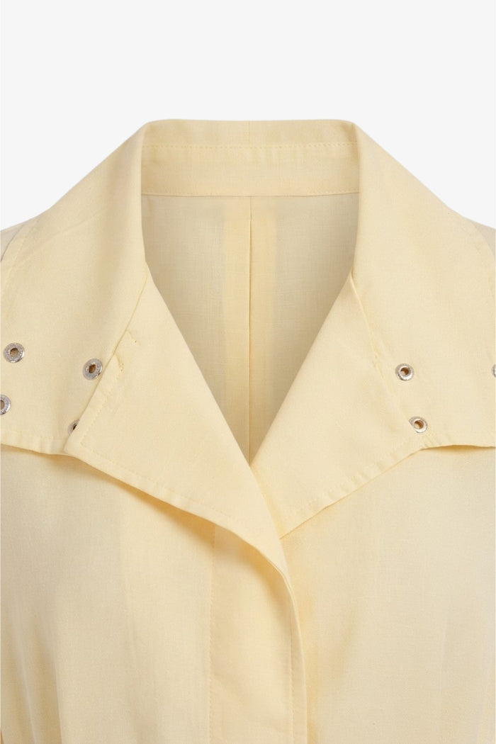 Coat-Style Belted Cardigan