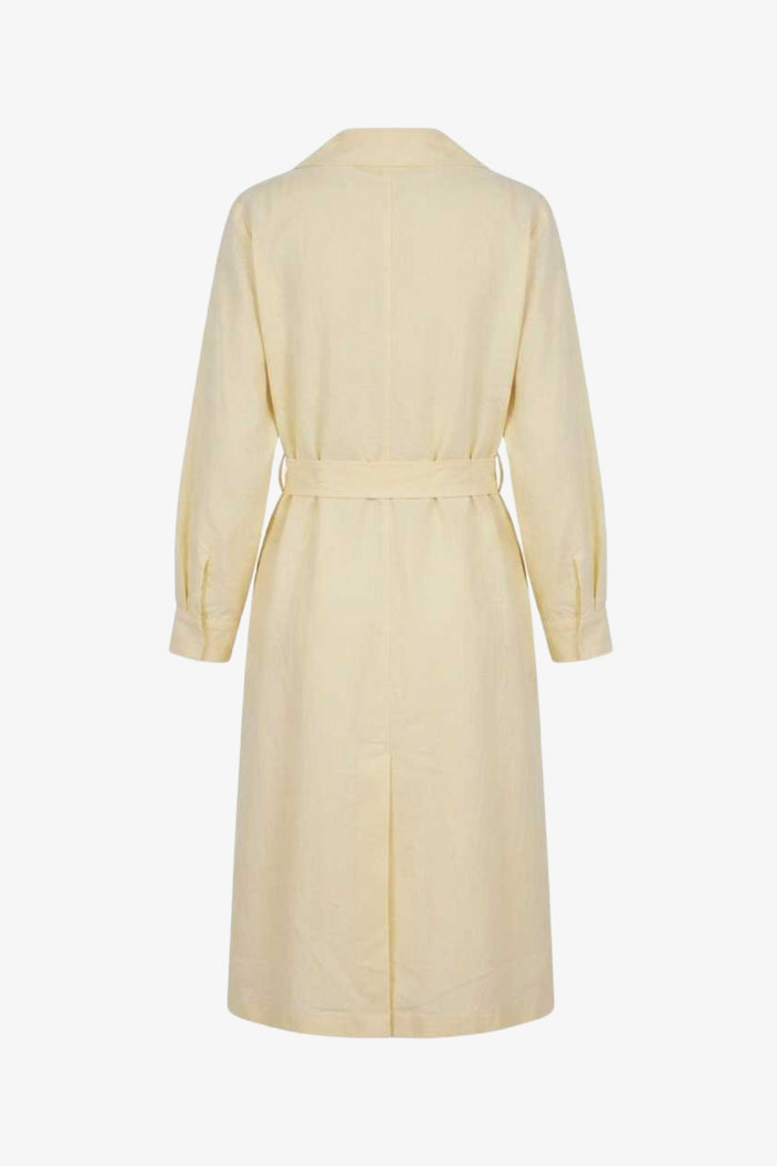 Coat-Style Belted Cardigan