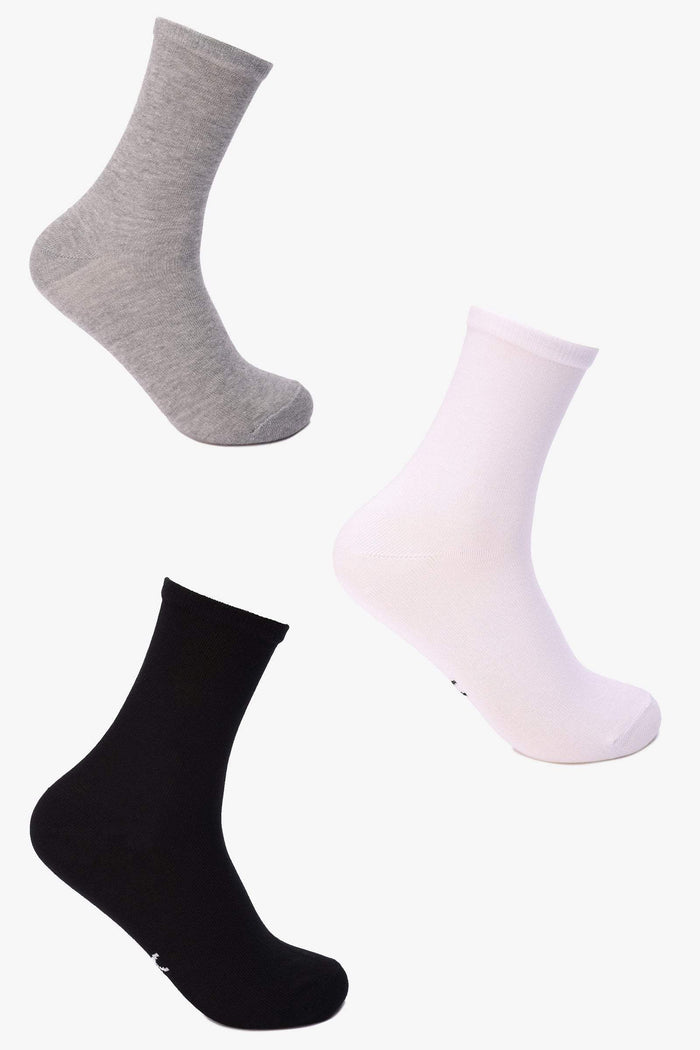 Colored Long Socks - 3 Pairs