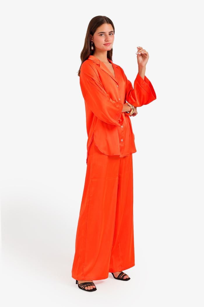 Orange / S / Satin