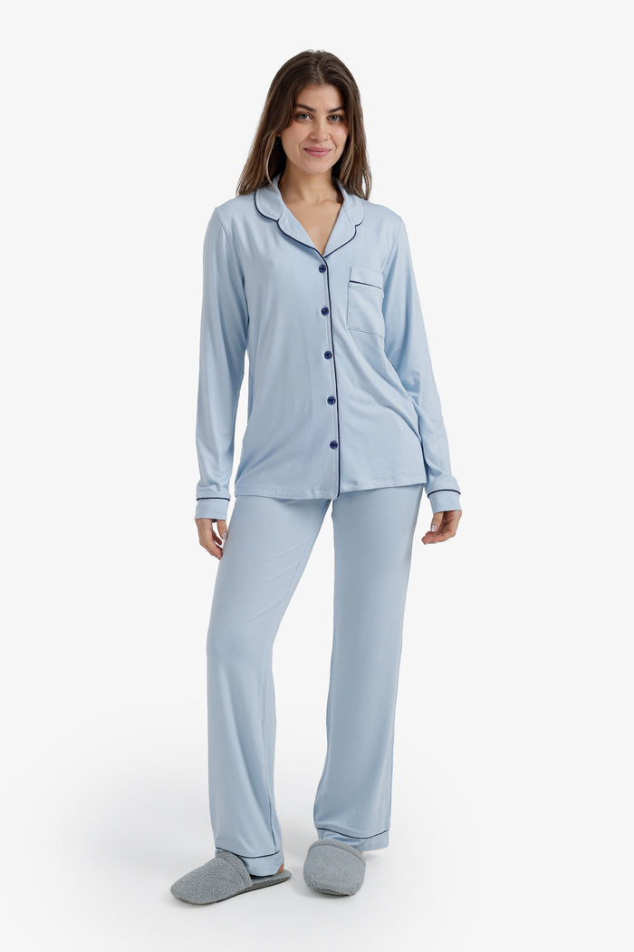 Pastel Light Blue / XS / Viscose