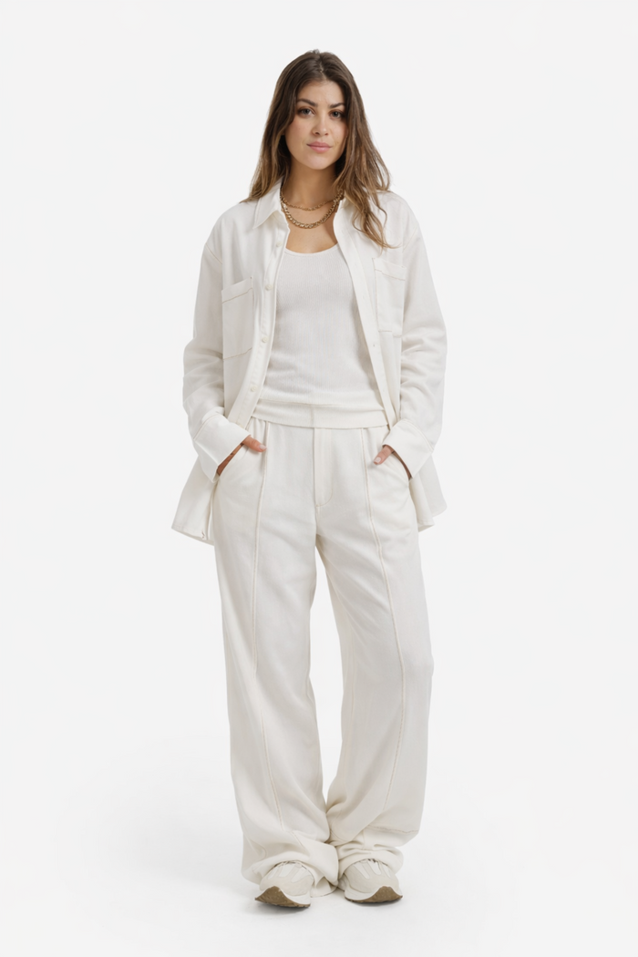 White / S / Linen