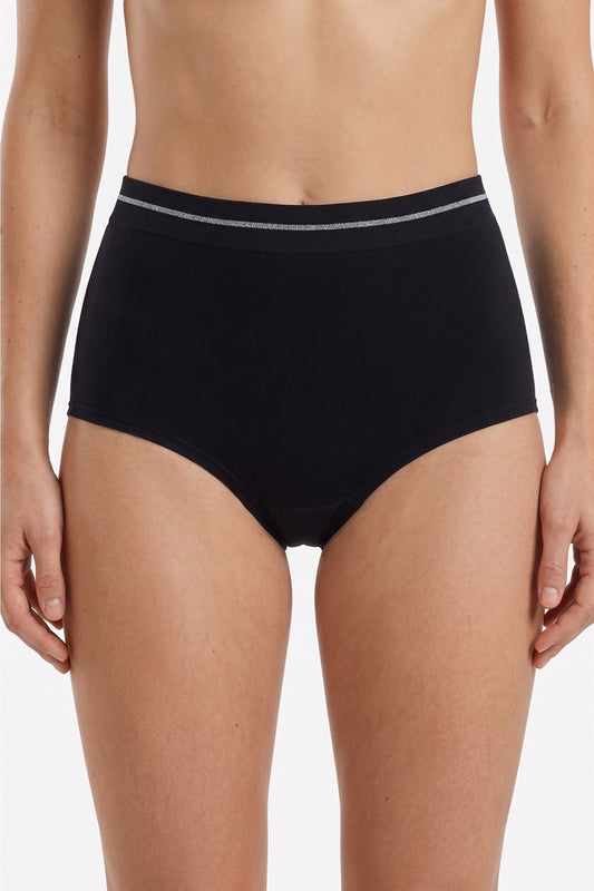 Contrast Stripe Boyshort Panty