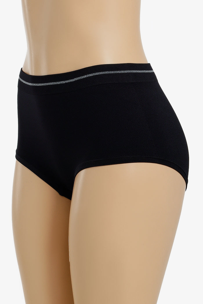 Contrast Stripe Boyshort Panty