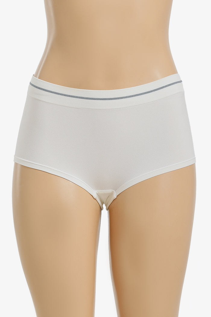 Contrast Stripe Boyshort Panty