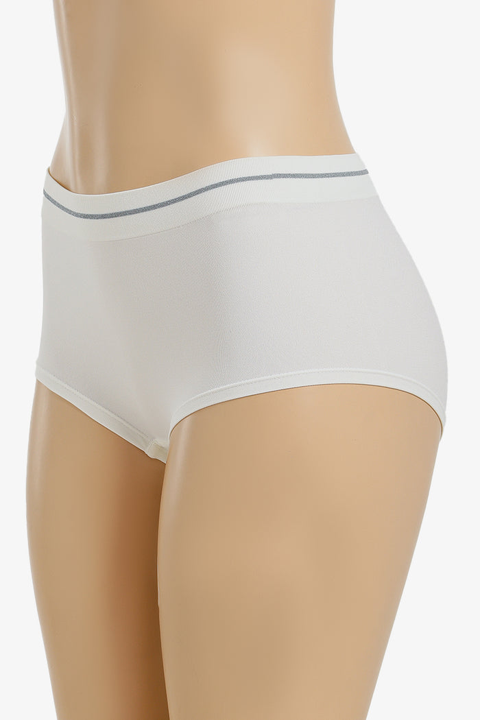 Contrast Stripe Boyshort Panty