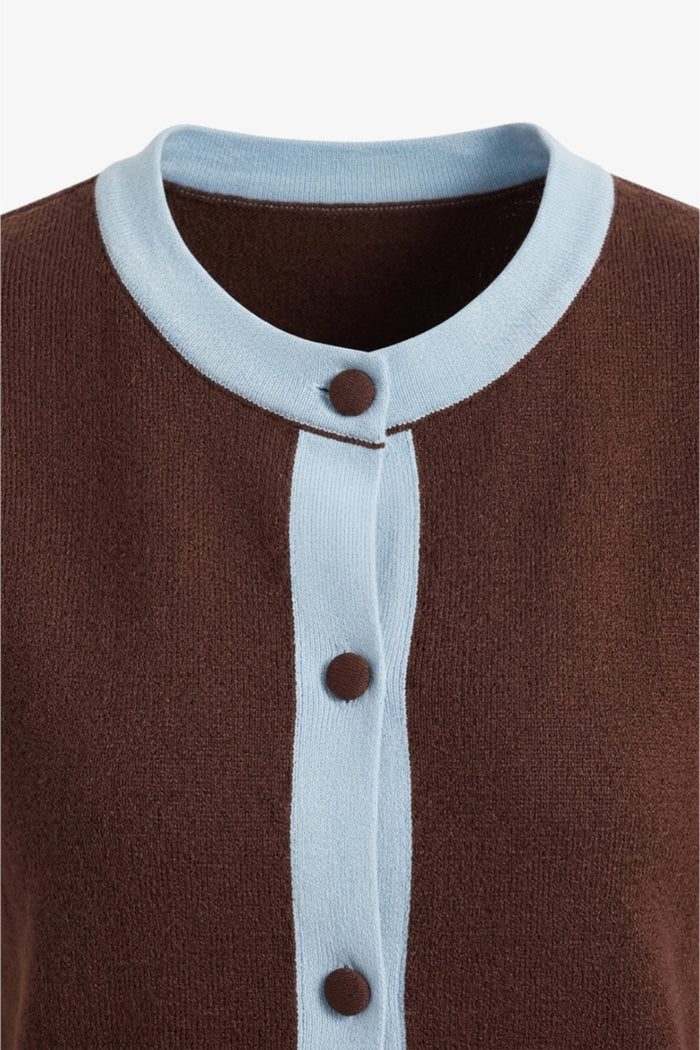 Contrast-Trim Top