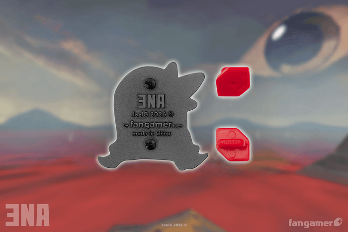 Coral Glasses Pin