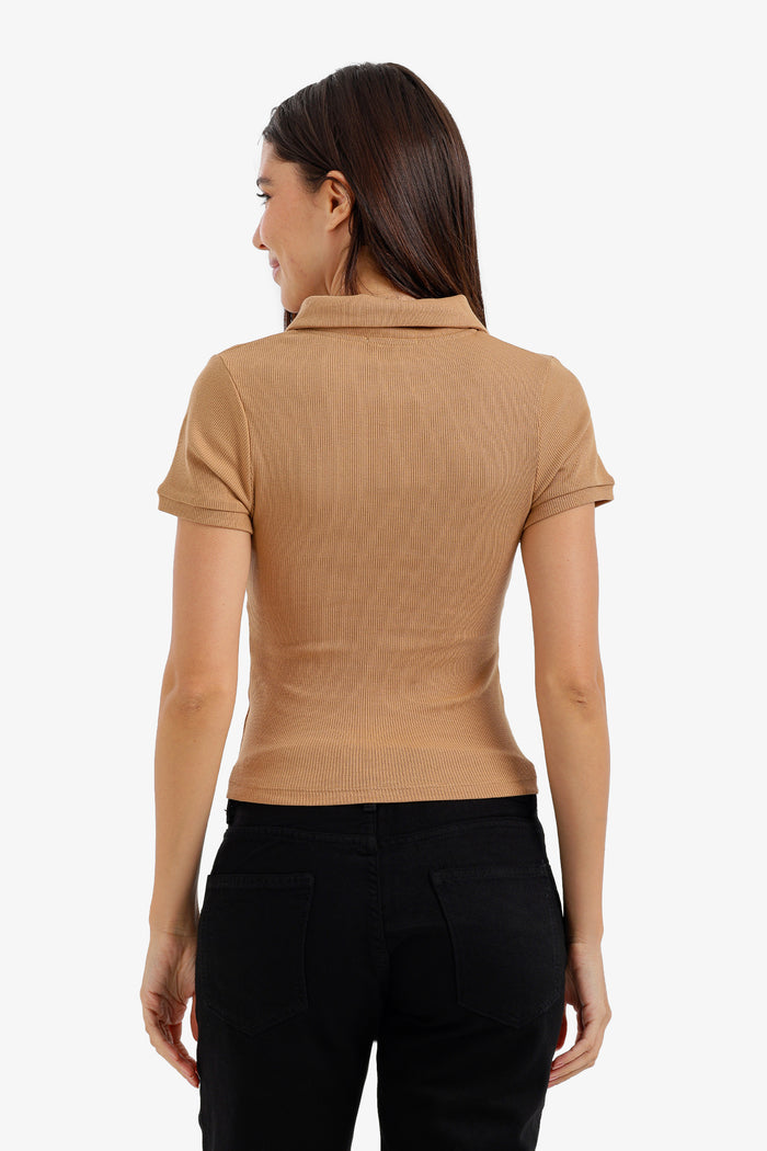 Corset Polo T-Shirt