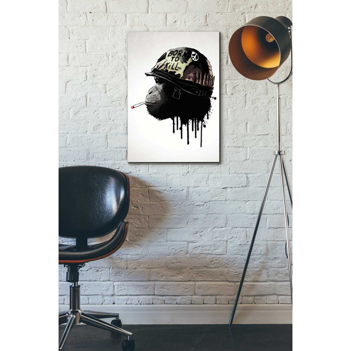 Cortesi Home 'Born to Kill' by Nicklas Gustafsson, Canvas Wall Art,18 x 26