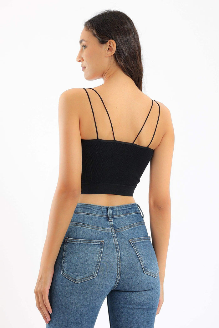 Cotton Spaghetti Straps Top