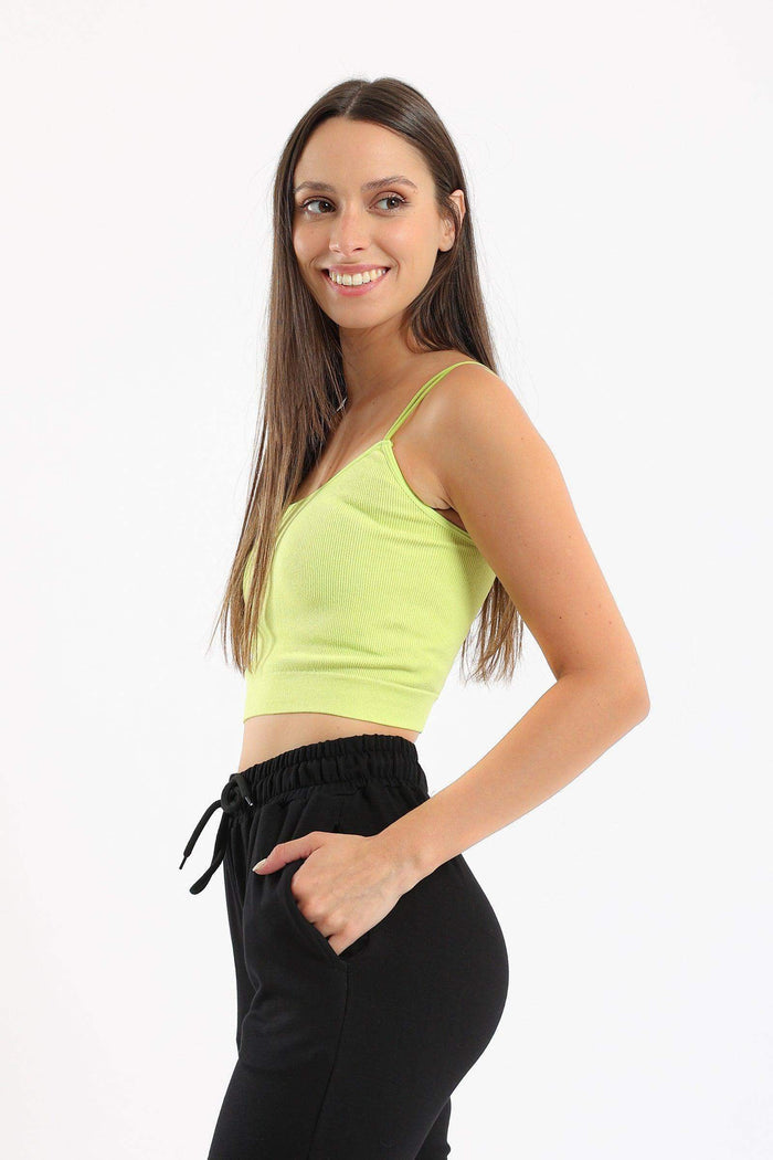 Cotton Spaghetti Straps Top