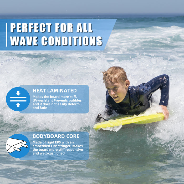 THURSO SURF Crest 37'' Bodyboard for Beach Advantatage