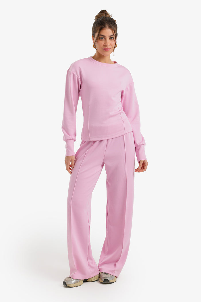 Crew-Neck Lounge Set