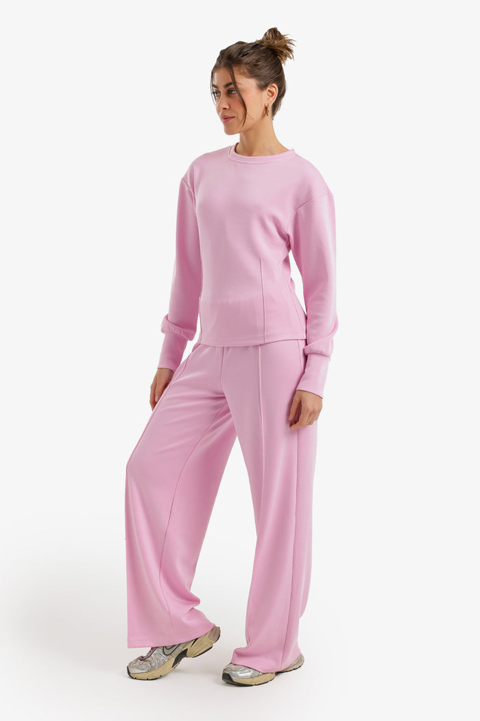 Crew-Neck Lounge Set