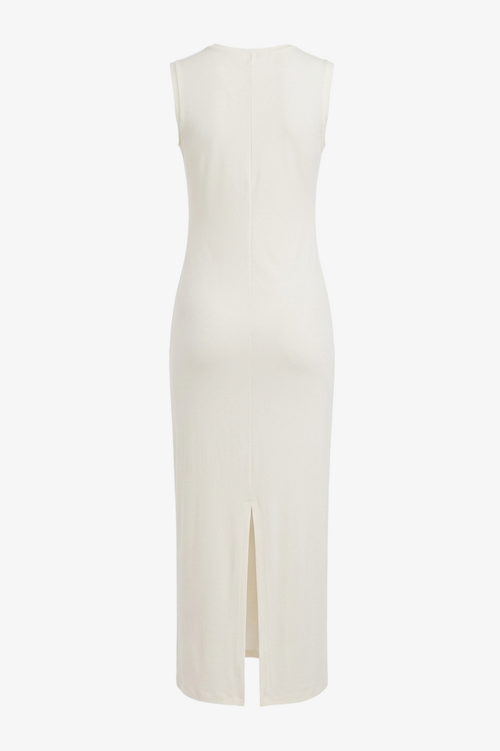 Crew Neck Midi Dress