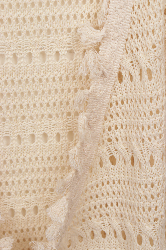 Crochet Wrap Beach Dress