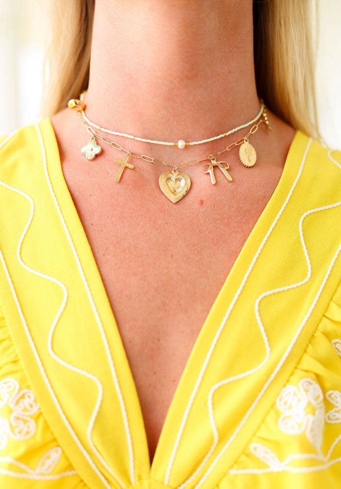 Cross Charm Necklace